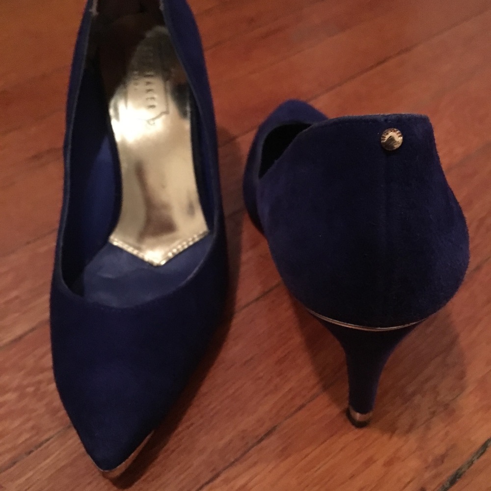 Royal blue Ted baker heels